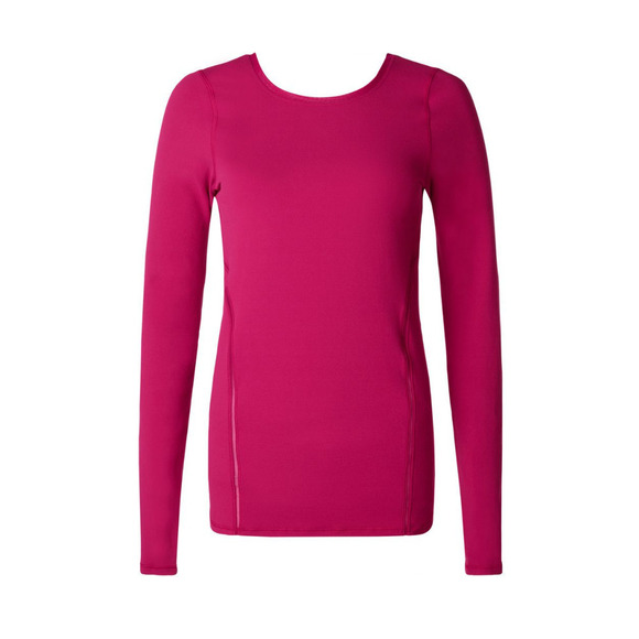 RARE Lululemon Boat Neck Slim Long Sleeve Tee Berry 10 NWOT - Picture 8 of 13